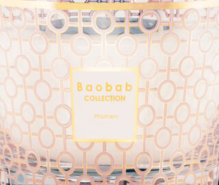 Baobab Collection 'Women' candle, small PINK BAOB23WOM465PIN