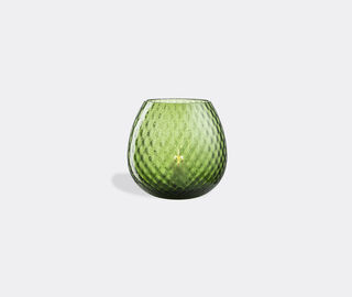 NasonMoretti 'Macram&eacute;' candle holder, extra large, soraya green GREEN NAMO22CAN840GRN