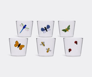 Ichendorf Milano 'Garden Picnic' assorted tumblers, set of six MULTICOLOUR ICMI22GAR637MUL