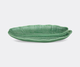 Bordallo Pinheiro 'Folhas' banana leaf dish, large GREEN BOPI22FOL012GRN