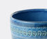 Bitossi Ceramiche 'Rimini Blu' vase holder, small  BICE20POR527BLU