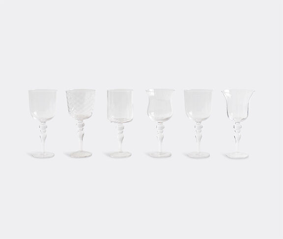 Bitossi Home Set 6 Goblets Assorted Shapes  H 23 Cm   undefined ${masterID} 2