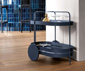 Sch&ouml;nbuch &#39;Grace&#39; serving trolley, blue BLUE SCHO19GRA887BLU