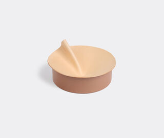 Uniqka 'Rotonda' box, small, nude BEIGE UNIQ24ROT426PIN