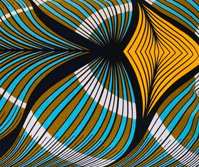 Mumutane &#39;Iki Intertwined&#39; cushion MULTICOLOUR MUMU23IKI829MUL