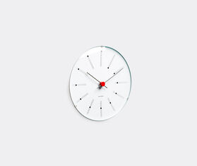 Arne Jacobsen Clocks 'Bankers' wall clock WHITE ARJA17BAN300WHI