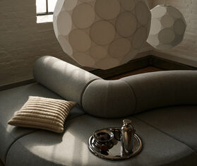 Tom Dixon &#39;Ridge&#39; cushion, natural MULTICOLOUR TODI25RID887BEI