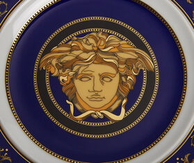 Rosenthal &#39;Medusa&#39; blue plate MULTICOLOUR ROSE21MED314MUL