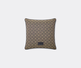 Gucci 'Horsebit' cushion, beige and blue MULTICOLOUR GUCC23CUS548MUL