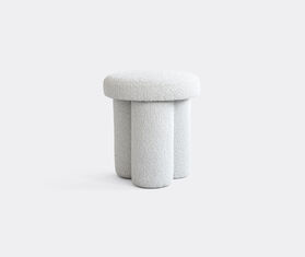 101 Copenhagen &#39;Big Foot&#39; stool, boucl&eacute; WHITE COPH25BIG892WHI