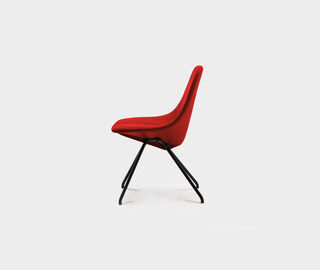 Poltrona Frau 'DU 30' chair, Carminio RED POFR20CHA079RED