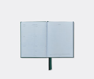 Smythson '2026 Soho' weekly diary with pocket, forest green GREEN SMYT25PAS949GRN