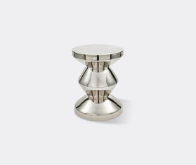 POLSPOTTEN &#39;Zig Zag&#39; stool, silver SILVER POLS25ZIG871SIL