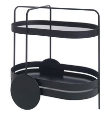Sch&ouml;nbuch &#39;Grace&#39; serving trolley, black BLACK SCHO19GRA900BLK