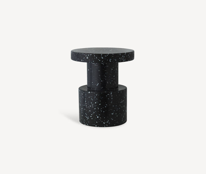 Normann Copenhagen 'Bit' stool, black BLACK NOCO21BIT278BLK