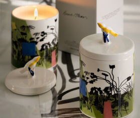 1882 Ltd 'Ceramic Garden' candle MULTICOLOUR 188221CER149MUL