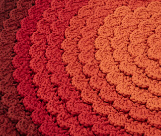 Cc-tapis 'Swirl' rug, red multicolor MULTICOLOUR CCTA25SWI815RED