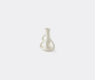POLSPOTTEN 'Three Ears' vase, small, white WHITE POLS25VAS178WHI