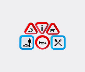 The Cottage Industry 'Picnic' plate MULTICOLOUR COTT17PLA703BLU