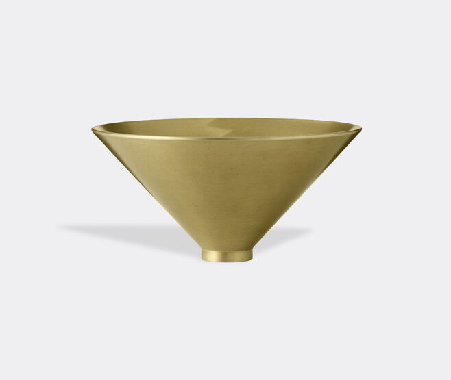Audo Copenhagen 'Taper' bowl, brass BRASS MENU22TAP975BRA