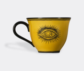 Gucci 'Star Eye' coffee cup with saucer, set of two, yellow YELLOW GUCC22STA373YEL
