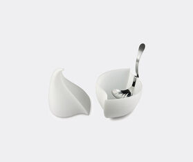 Alessi 'Nunziatella' mozzarella set WHITE ALES20NUN165WHI