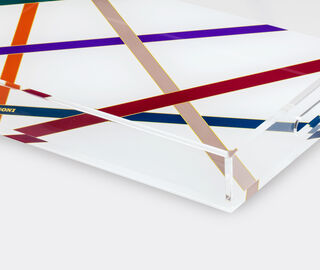 Missoni 'Nastri' tray, multicolor MULTICOLOUR MIHO24NAS320MUL