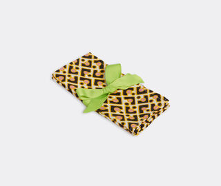 La DoubleJ 'Puzzle Rosa' large napkins, set of two MULTICOLOUR LADJ22LAR412MUL