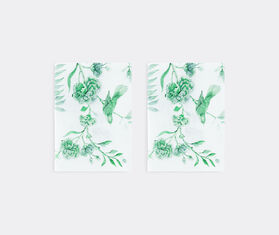 Aquazzura Casa &#39;Secret Garden&#39; napkin, set of two GREEN AQUA23SEC185GRN