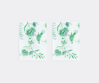 Aquazzura Casa 'Secret Garden' napkin, set of two GREEN AQUA23SEC185GRN