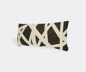 Missoni &#39;Nastri&#39; cushion, rectangular, black BLACK MIHO23NAS792MUL