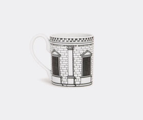 Fornasetti &#39;Architettura&#39; mug WHITE FORN23MUG150MUL