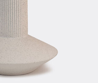 XLBoom 'Rome' vase, large, white WHITE XLBO24ROM103WHI