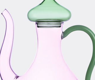 Ichendorf Milano 'Sogni D&rsquo;Oriente' teapot, pink and green MULTICOLOUR ICMI25SOG273MUL