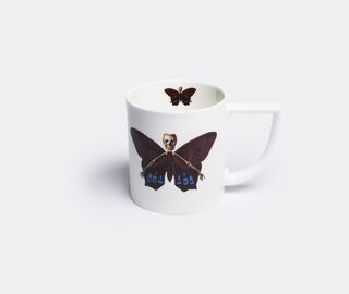 The New English 'Lepidoptera Profundus' mug WHITE TNEN17LEP870WHI