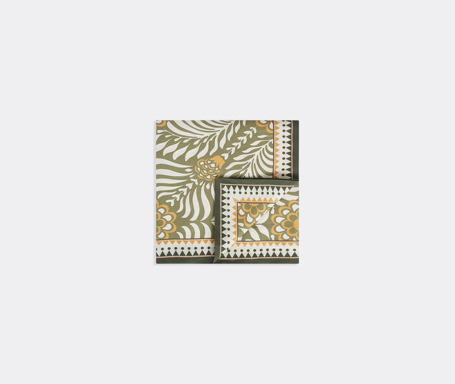La DoubleJ 'Tudor' tablecloth, medium, light green LIGHT GREEN LADJ25MED271MUL