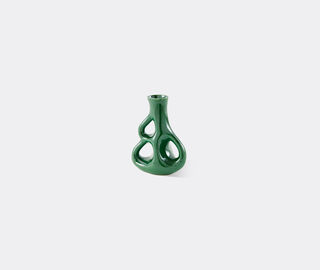 POLSPOTTEN 'Three Ears' vase, small, dark green GREEN POLS25VAS161GRN