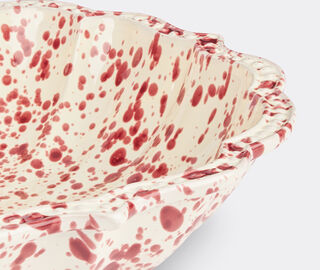 Cabana 'Speckled' serving bowl, red MULTICOLOUR CABA23SPE279MUL