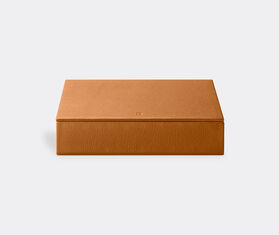 Fredericia Furniture 'Leather Box', light brown LIGHT BROWN FRED23LEA585LBR