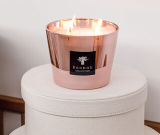 Baobab Collection 'Les Exclusives Roseum' candle, small PINK BAOB23LES978PIN