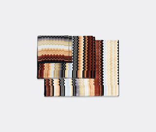 Missoni 'Giacomo' towel set, five pieces, black BLACK MIHO22GIA733MUL