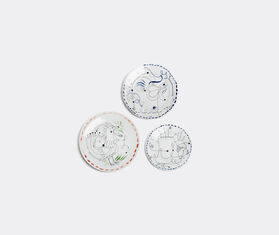 Vista Alegre 'Folkifunki' dinner plate WHITE VIAL17FOL570WHI