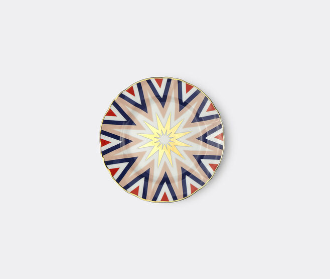 Bitossi Home 'Folgore' dessert plate, set of four MULTICOLOUR BIHO22SET752MUL