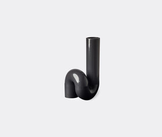 POLSPOTTEN 'Yourtube' vase, black BLACK POLS22VAS101BLK