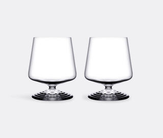 Nude 'Splash' lowball glasses, set of two, clear TRANSPARENT NUDE26SPL268TRA