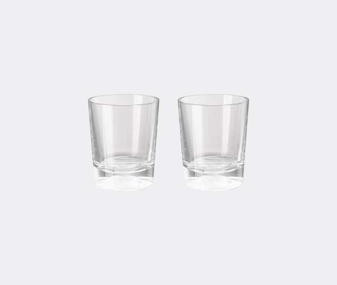 Rosenthal 'Medusa Lumi&egrave;re' tumbler 2nd edition, set of two TRANSPARENT ROSE24MED256TRA
