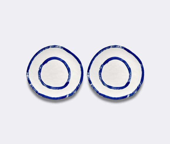 Serax 'Line-Up' presentation plate, set of two, blue and white undefined ${masterID}