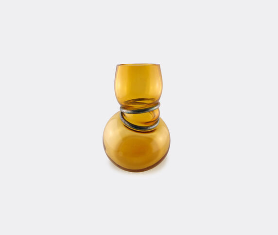 Vanessa Mitrani 'Double Ring' vase, yellow