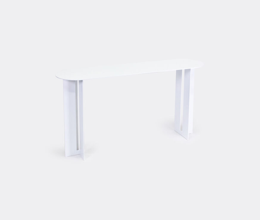 New Format Studio 'Mers' console table, white  NEFS19MER887WHI