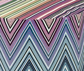 Missoni 'Kew' pouf, small, blue MULTICOLOUR MIHO20KEW901MUL